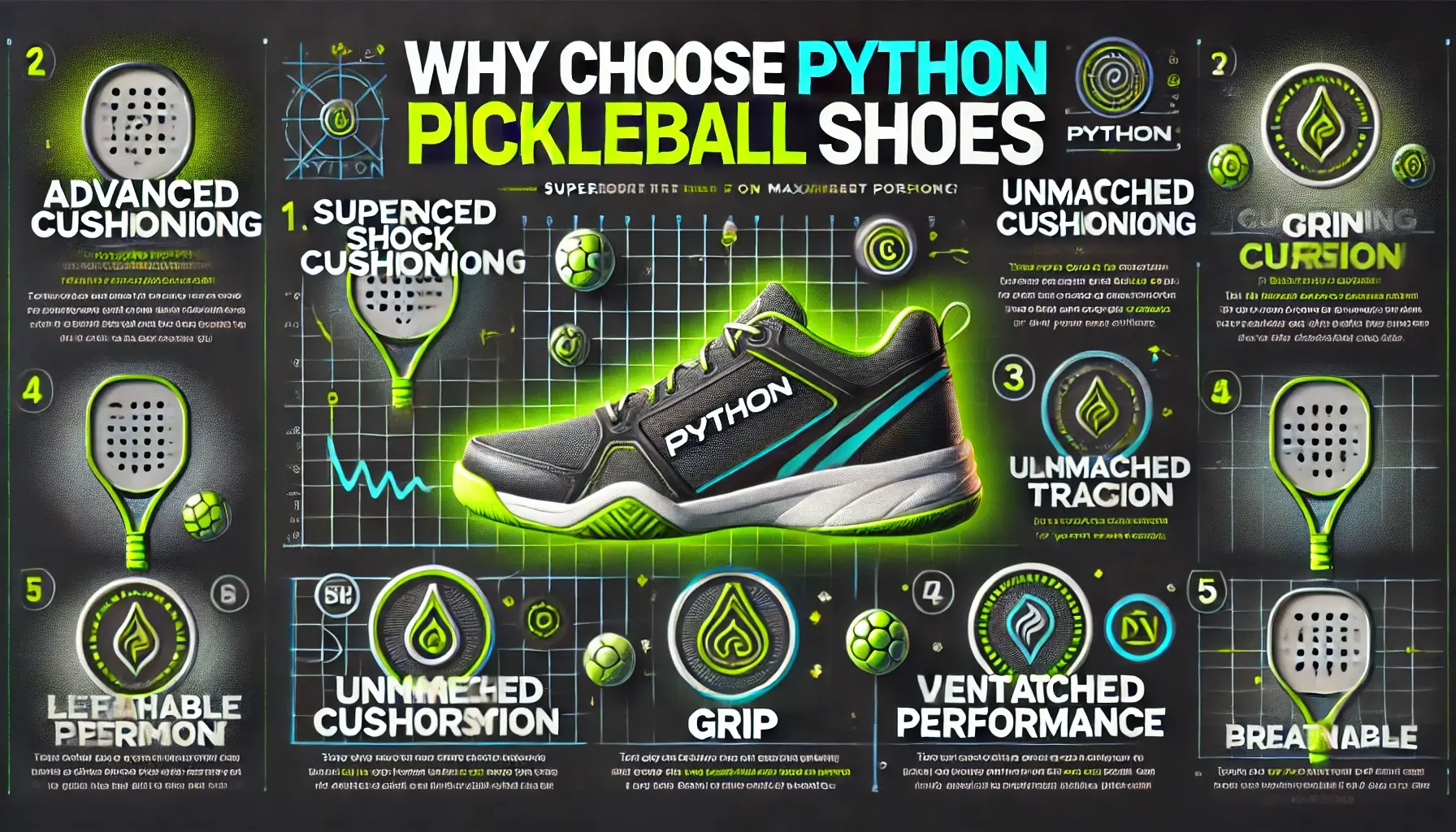Python Men’s Outdoor Pickleball Shoes: Your Feet Deserve the Same Grips as Your Paddle